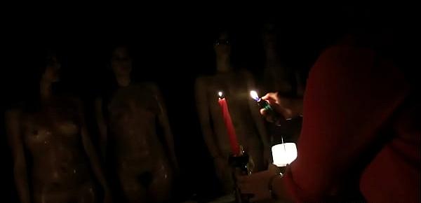  Real amateur teens toyed during hazing ritual